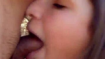 latina with big ass deepthroats hard at border patrol