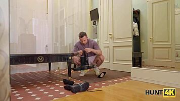 Sgt Pecker's flexible honor guard watches teen