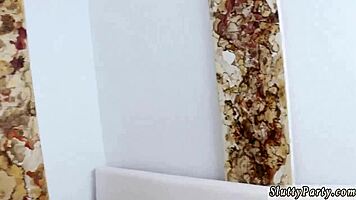 College squirt party turns into a sore loser situation 😂💦