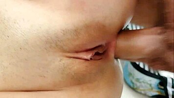 I Crave That Hard Anal Fuck as an Extremely Horny Teen with Tight Pussy