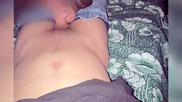 They fuck the salon girl with her pink tits! Real homemade video.