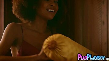 petite curly black milf bruna rocha strips and spreads legs to show pussy 😍