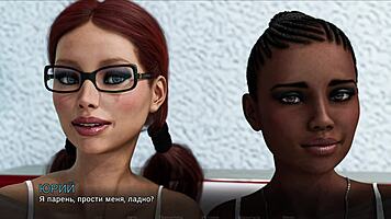 Gameplay completo con emoji di Lost Love parte 18 con bionde e more ebony 😏