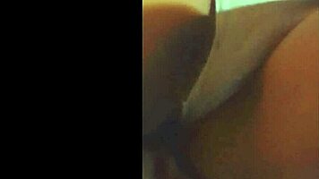 young stepdaughter in lingerie on sofa