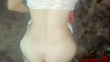 tight filipina teen got creampied on busy day