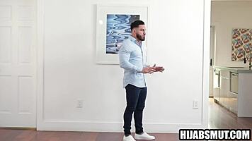 Stepbrother prepares Muslim stepsister for wedding night taboo