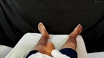 I got excited thinking about my ex girlfriend and did something private.