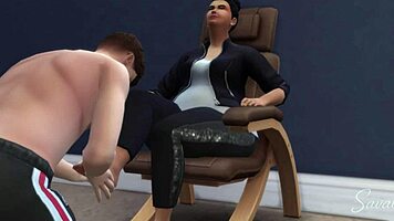 Oh wow! Can you believe these two mistresses totally submit that young 18+ boyfriend in this full wild story?