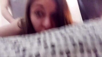 Latina teen talia gets her huge tits bound and fucked deeply