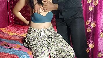 i love fucking my step bro after our fight, whispers the indian teen step sister with big tits.