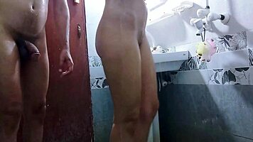 Teen Indian Girl Gets Rough Sex In Bathroom Shower With Cheating Husband's Brother