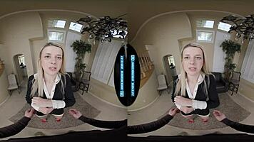 Shy office worker asks for missionary and doggystyle fun