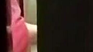 spied on curvy colombian stepsister in bathroom, she forces big ass fuck.