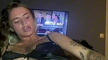 Horny Goth Slut Fucks Her Tight Ass Anal Style!