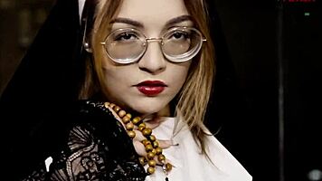 Freirinha Madalena In Beautiful Photo Shoot With Pierced Nipples!