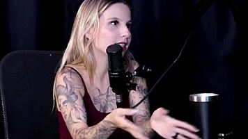 Watch Brunna Sweet and Baby Fire in sexy sheer red outfits and boots 😏