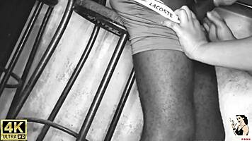 Married Woman In Lingerie Gives Big Ass To Builder For Anal Fucking At Work