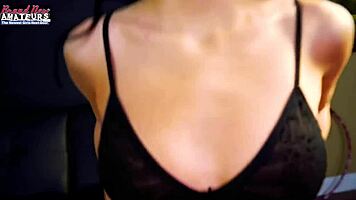 Filthy Sabrina Dominates with Blowjob and Rimjob, Swallowing Every Drop