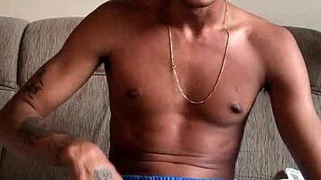 the giant cock tricked her into masturbation while talking dirty and cumming heavily