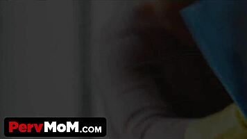 gorgeous stepmom wants to get pregnant and seduces her stepson to fill her milf pussy with hot cum