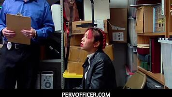 Is christy love fucking the guard to save her stepdaughter?