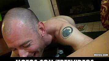 Topless bombshells start hardcore orgy licking