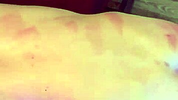 She loves feet and gets spanked for it