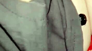 Amoosinas Cums On White Ass In Airport Wc عموسینا میپاچه رو کون سفیده دختره