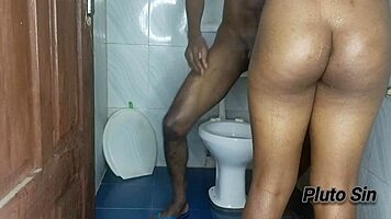 I fucked my friend in bathroom