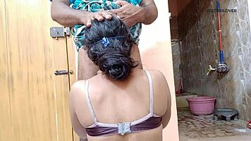 girlfriend slapping her ass and fucking like a doggy style