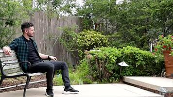 Petite girl sucks and fucks stranger, anal action included