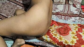 Hot Desi Housewife Fucking Young Man On Ranch!