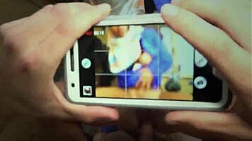 Arab Teen Masturbating on Webcam in Army Uniform