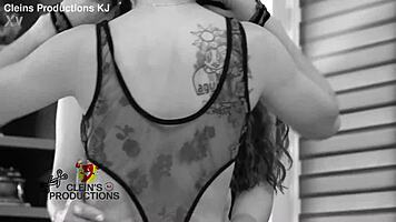 Shared Desire: Mexican and Colombian Girls Lick Pussy in Bisexual Fun. Big Asses Grind Together.