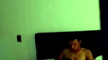Colombian tattooed nephew masturbating solo on vacation