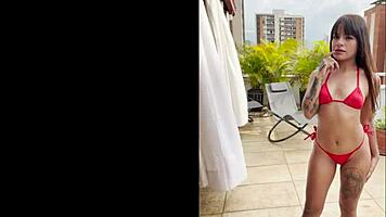 Latina porn casting - perfect ass latina slut obsessed with white cock colombian