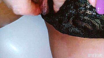 Why not watch this naughty babe finger her wet pink pussy in public restroom on hidden cam?