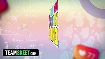 Lulu Chu In Teamskeeet Vip Classroom Scene 😍