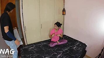 cindy luna was approached by a gym trainer who teach her how to doing cardio properly