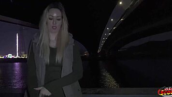 German Scout - Perfect Round Ass German Girl Marie Cherie Pick Up For First Casting Fuck In Berlin