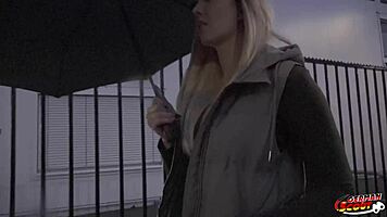 German Scout - Perfect Round Ass German Girl Marie Cherie Pick Up For First Casting Fuck In Berlin