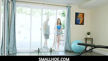 petite pornstar lily glee cant resist huge cock