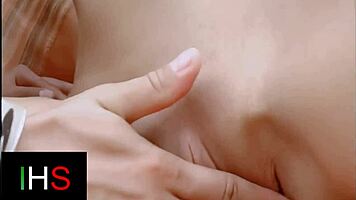 blonde beauty takes monster cock deep, ending with mouth cumshot