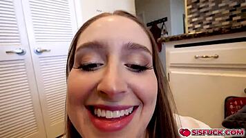 laney grey feels so guilty, she titty fucks and blows brad newman.