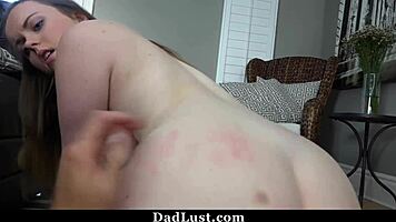 I, the horny stepdaughter, have a huge crush on my stepfather and we had hardcore fucking with cumshot