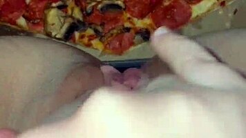 Arabic Babe Uses Food In Pussy For Fetish Orgasm