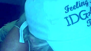 Young whore sucks dick on the street then gets fucked bareback and swallows cum