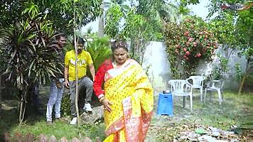 brazilian bhabhi rides father-in-law in hardcore gangbang