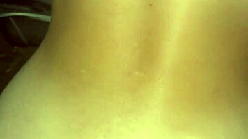 Young whore sucks dick on the street then gets fucked bareback and swallows cum