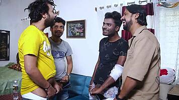 brazilian bhabhi rides father-in-law in hardcore gangbang